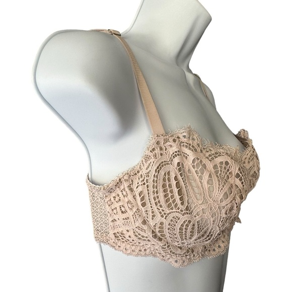 Victoria's Secret Dream Angels Wicked Unlined Uplift Bra SZ. 34 D. - Picture 7 of 10